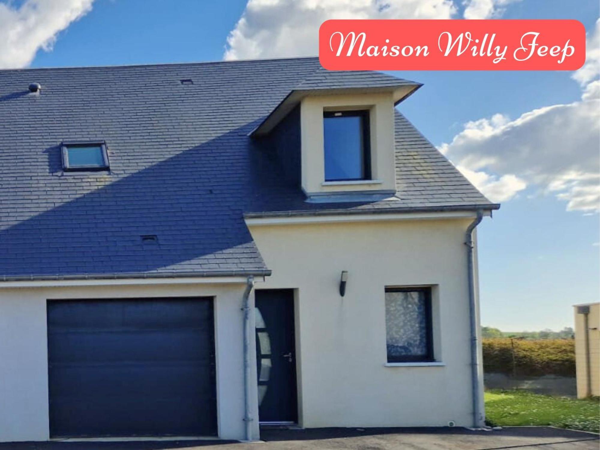 Sherman & Willy Jeep - 2 Maisons De Vacances, 4Min A Pied De La Plage - Parking Prive - Wifi Gratuit - Terrasse - Calme Saint-Come-de-Fresne Номер фото