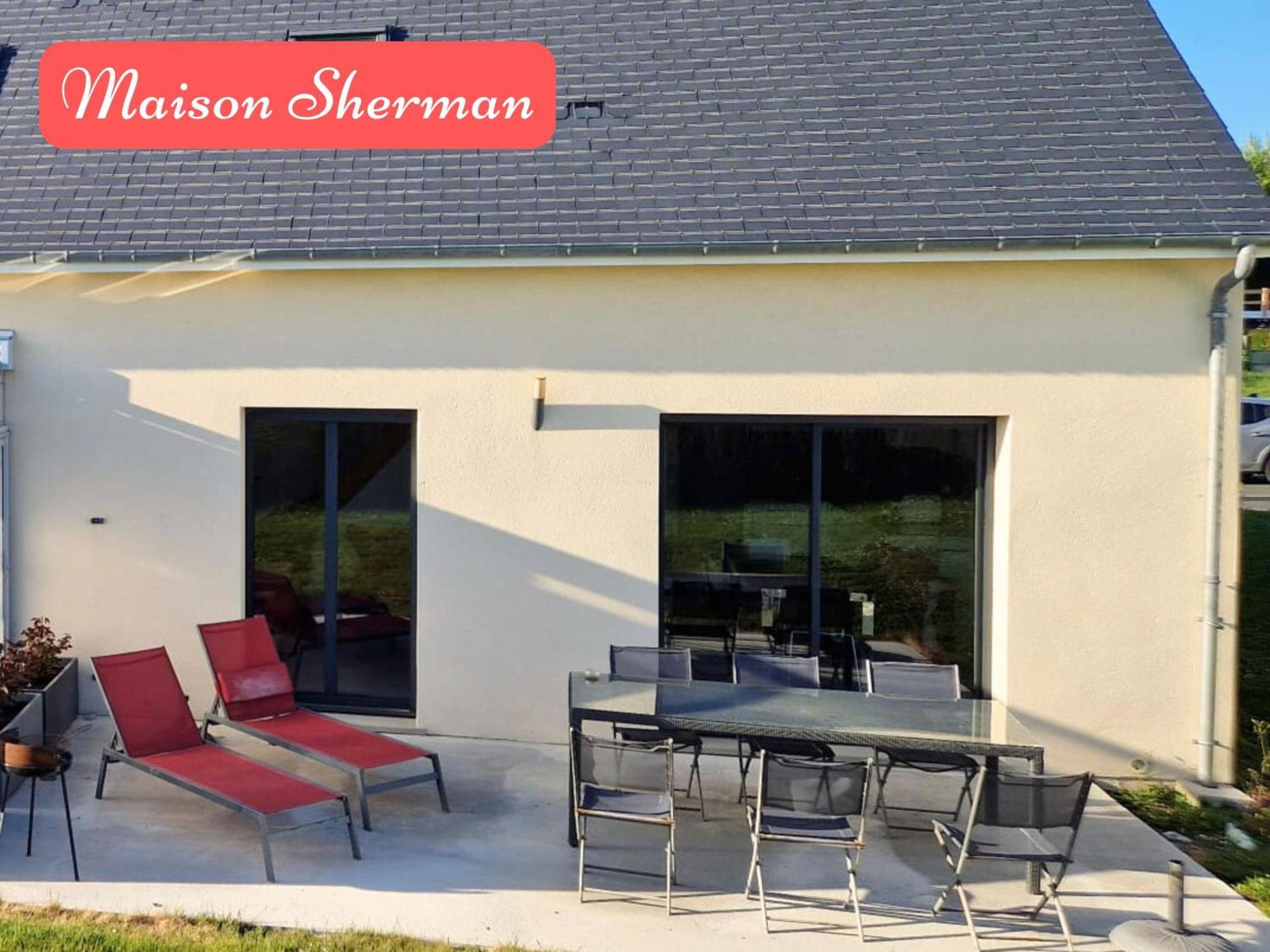 Sherman & Willy Jeep - 2 Maisons De Vacances, 4Min A Pied De La Plage - Parking Prive - Wifi Gratuit - Terrasse - Calme Saint-Come-de-Fresne Номер фото